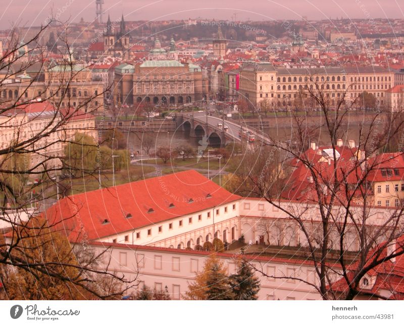 Prague - View of the Old Town House (Residential Structure) Architecture Old town Bridge River