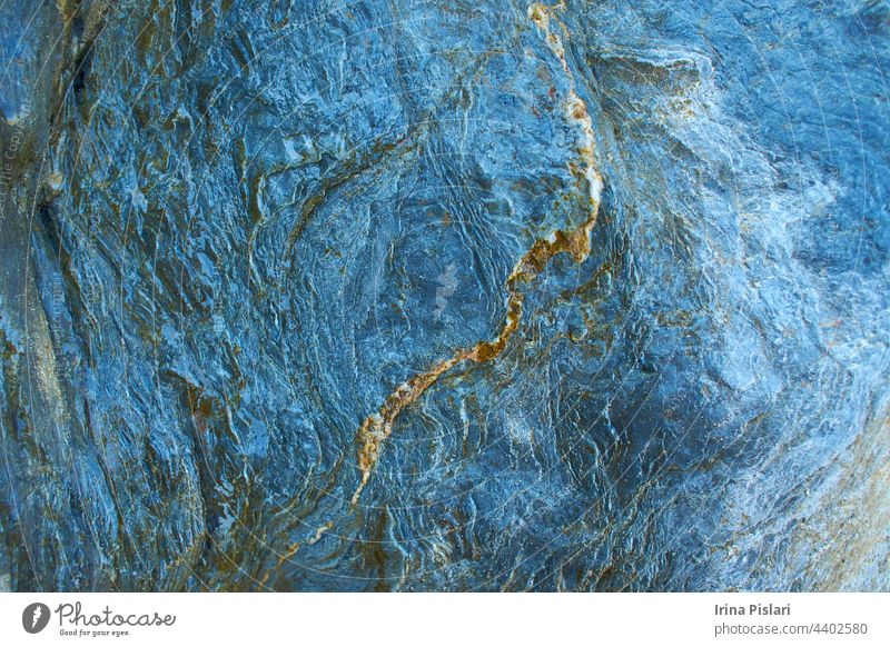 Blue Marble texture background floor decorative stone interior. natural pattern of marble background, Surface rock stone with a pattern of Emperador marble, Close up of blue abstract texture.