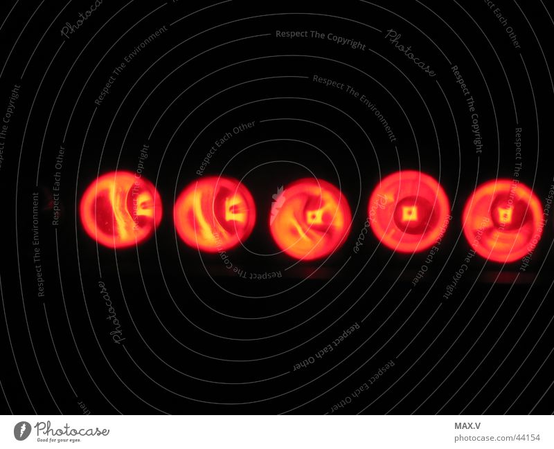 LEDs in the dark Red Light Industry