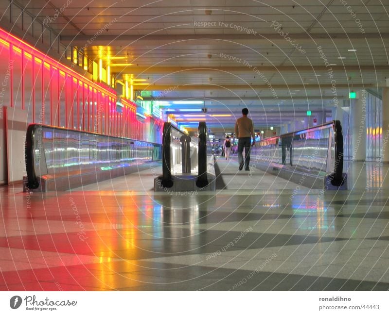 munich airport 2 Escalator Moving pavement Architecture Lighting Airport Walking