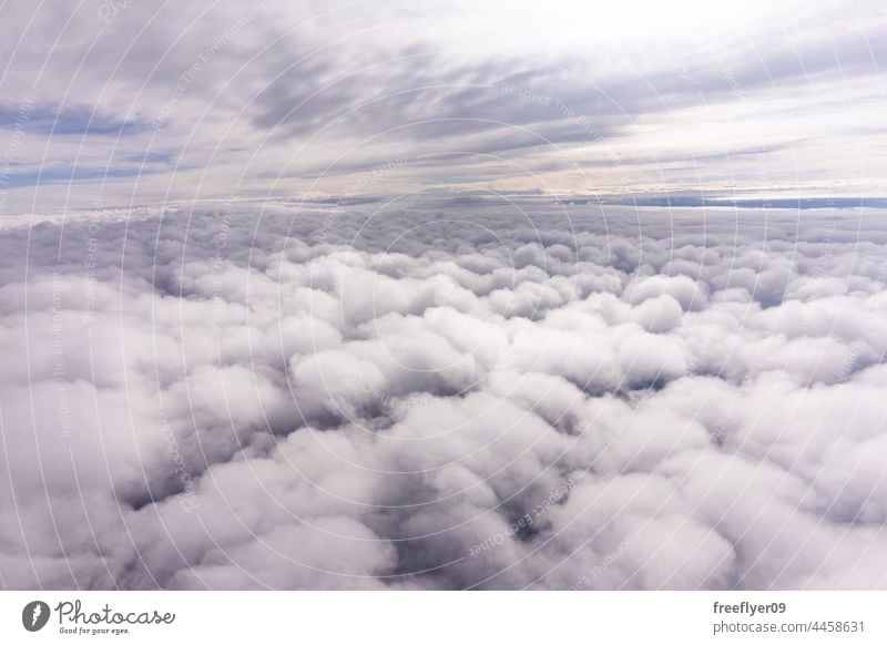 Empty Landscape above the clouds landscape cloudscape altitude copy space dreamlike nature sunlight high atmosphere natural view bright tour tourism day flight