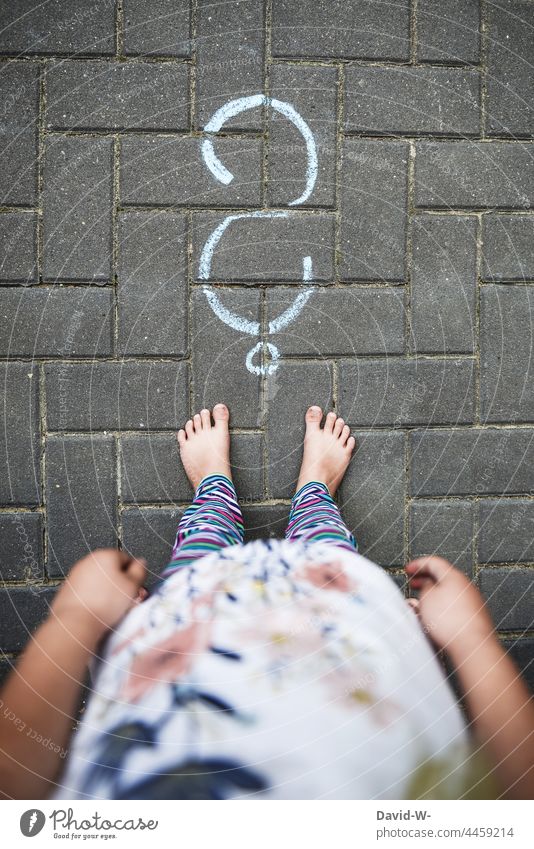 child with a question mark - why why why ? Child Question mark Ask Chalk Perplexed Irritation Insecure Concern Ambiguous Fear of the future Future concept