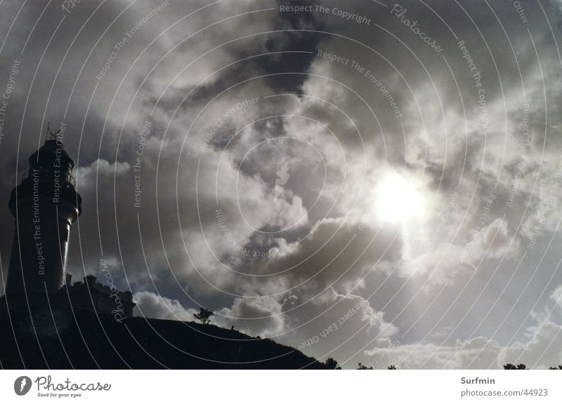 lighthouse Byron Lighthouse Cloud formation Australia Thunder and lightning bizarre atmosphere easternmost point