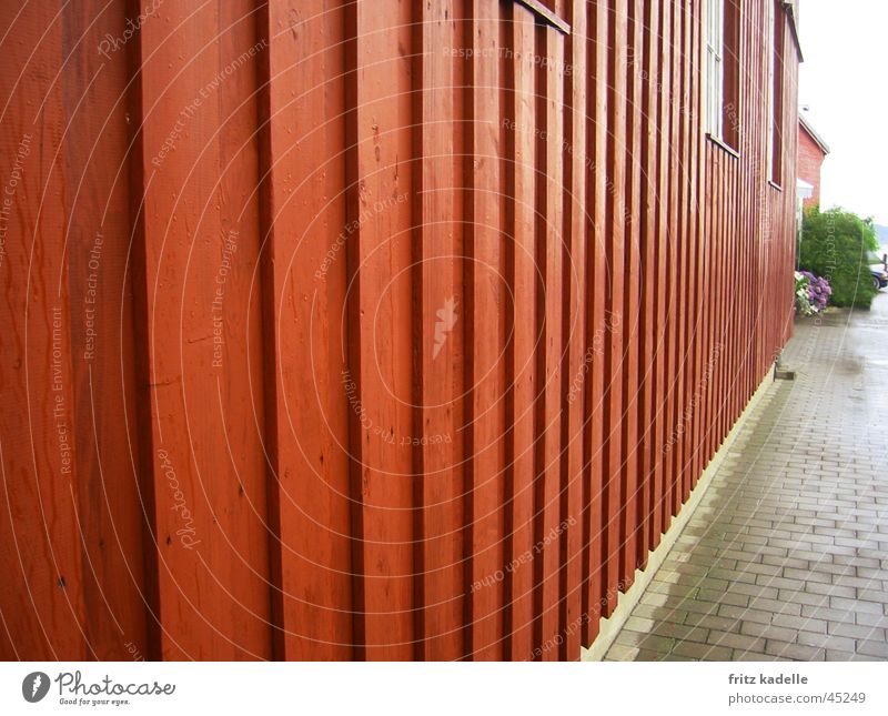 Red House Wood House (Residential Structure) Architecture Sweden