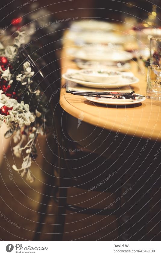 festive table - Christmas dinner at Christmas Table Festive covered christmas dinner visit Anticipation Feasts & Celebrations Tradition Banquet