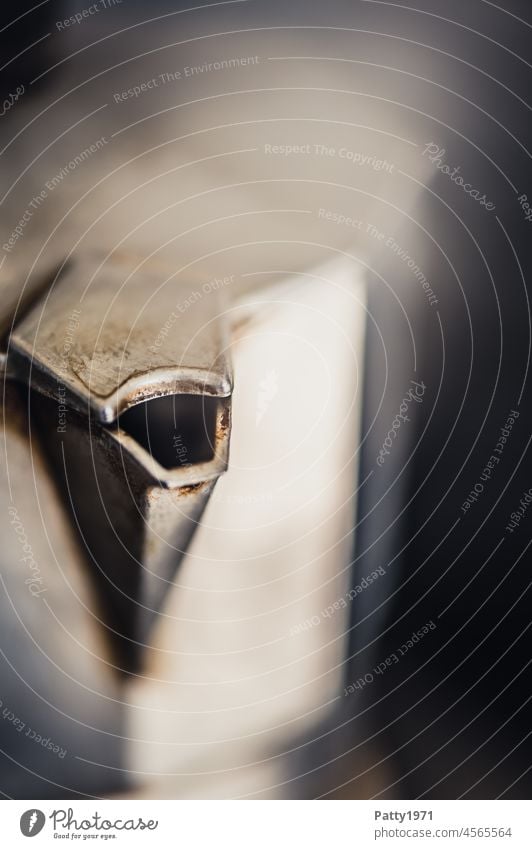 Rising steam from Italian espresso maker Espresso maker Coffee maker Close-up Detail To have a coffee Hot drink Deserted Colour photo Beverage Coffee break