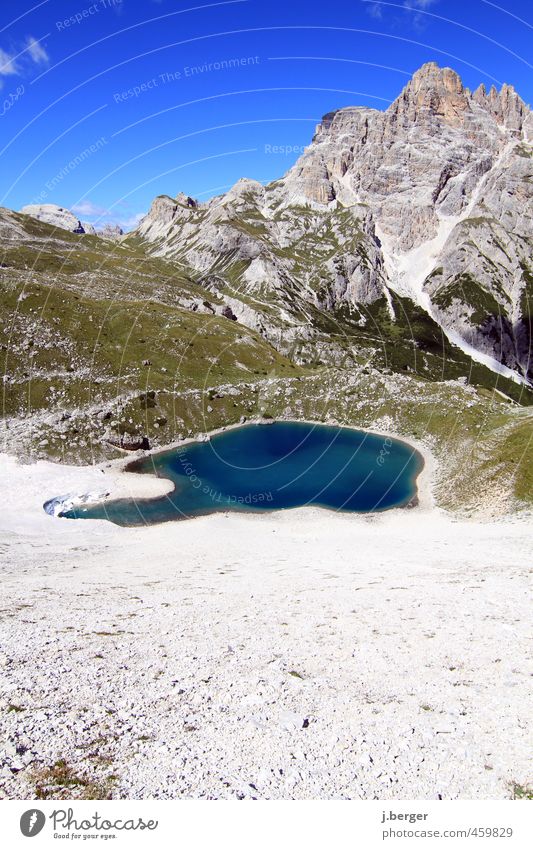 mountain lake Vacation & Travel Adventure Far-off places Freedom Summer Mountain Hiking Nature Landscape Plant Beautiful weather Alps Lakeside Blue Gray