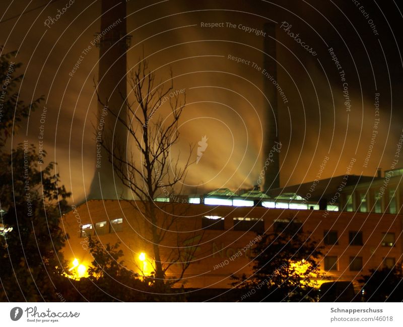 Dust in the Wind Long exposure Fog Gale Night Dark Industrial Photography Smoke Sepia