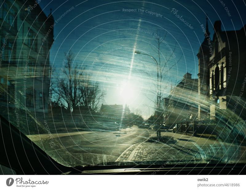 light arch Road traffic Windscreen Traffic lane panorama In transit Motoring luminescent Traffic infrastructure Back-light rays Light (Natural Phenomenon)