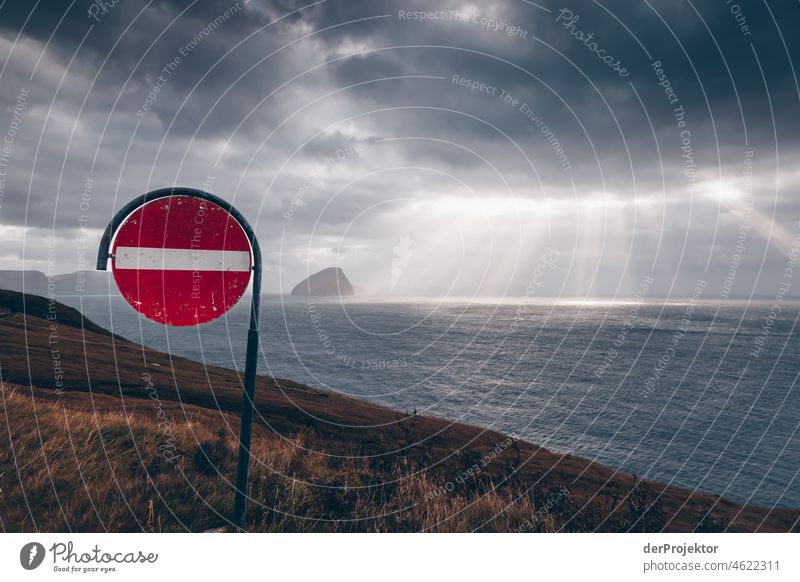 Faroe Islands: At the end of the world and island path Vágar Holiday season Rural Landscape Picturesque highlands Cold Mountain Sunlight idyllically stunning