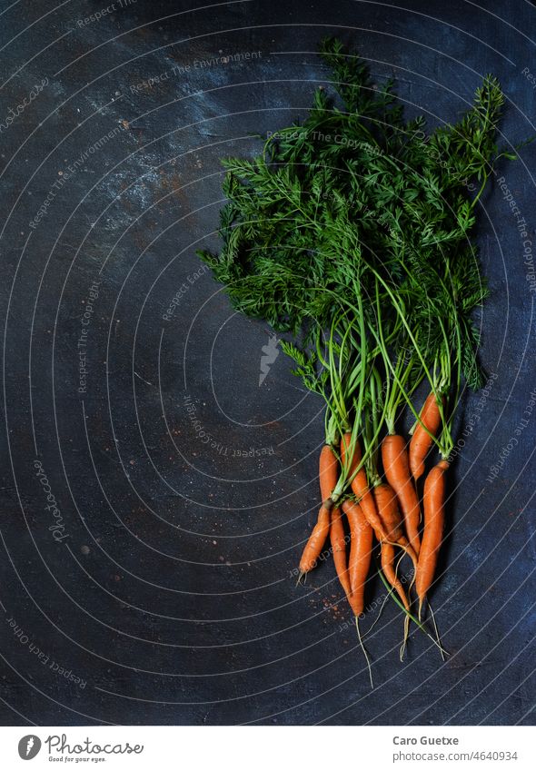 Organic carrots flat lay Organic farming organic food organic vegetables organic carrots Food photograph food styling orange vegetables zanahorias