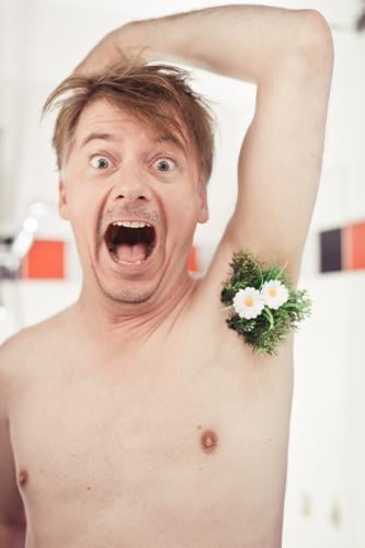 500 | Spring awakening Human being Masculine Face Chest Armpit Underarm hair 30 - 45 years Adults Flower Meadow Bathroom Hair Blossoming Growth Hip & trendy