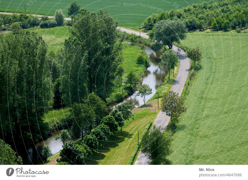 in the country palatinate Nature Street Rhineland-Palatinate Idyll Landscape Field River Rural Forest Green Lanes & trails agriculturally Picturesque