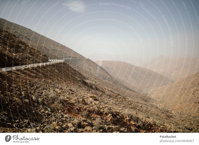 #A0# Street in the stone Canaries Canary Islands canary island mountain road Adventure Fuerteventura Nature Landscape Vacation & Travel Tourism Summer coast