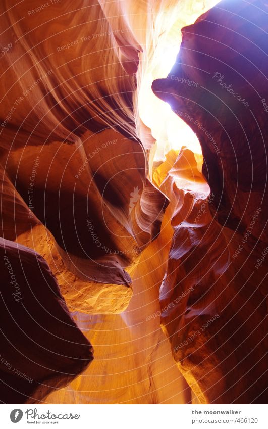 BEAM Earth Sand Antelope Canyon USA Arizona Deserted Exceptional Dark Soft Brown Yellow Gold Orange Warm-heartedness Adventure Bizarre Environment beam