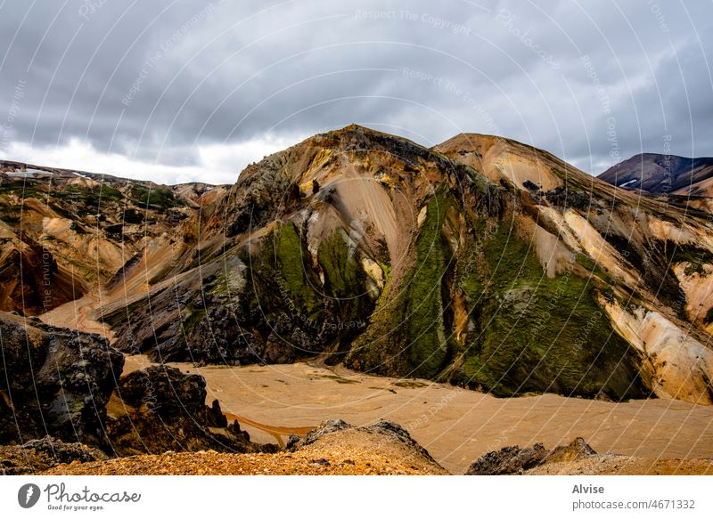 2021 08 19 Landmannalaugar valleys and mountains 37 landscape iceland nature travel outdoor landmannalaugar hiking volcanic trekking summer colorful rock scenic