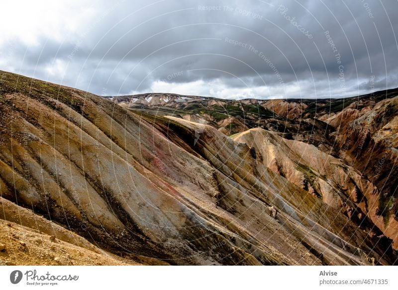 2021 08 19 Landmannalaugar valleys and mountains 23 landscape iceland nature travel outdoor landmannalaugar hiking volcanic trekking summer colorful rock scenic