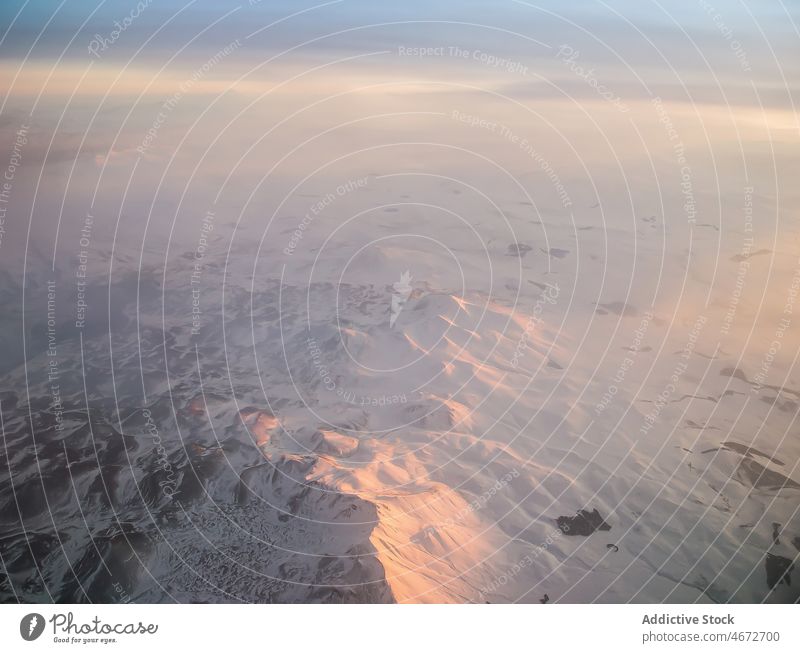 Mountain landscape covered with snow mountain ridge winter nature frozen hoarfrost slope surface france terrain cold formation uneven range weather environment