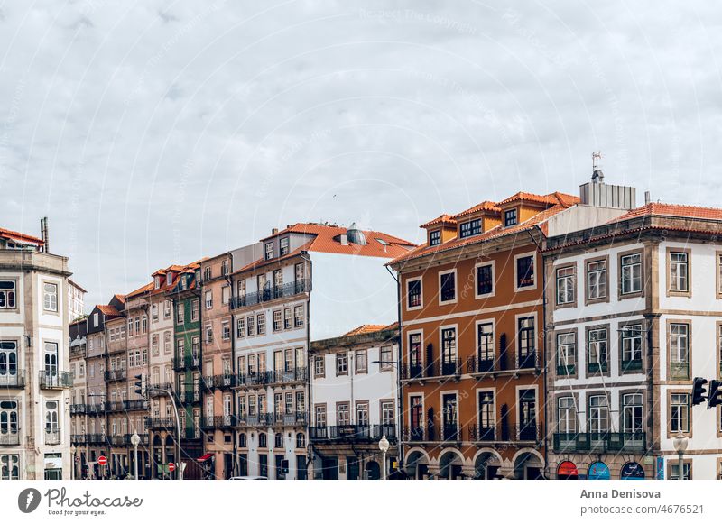 Porto city centre in autumn Rua dos Clerigos porto portugal city of porto europe architecture historic urban landmark portuguese historical tourism attraction