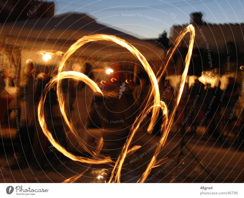 fire play Fire show Dusk Vacation mood Shows Event Blaze Evening evening show evening entertainment