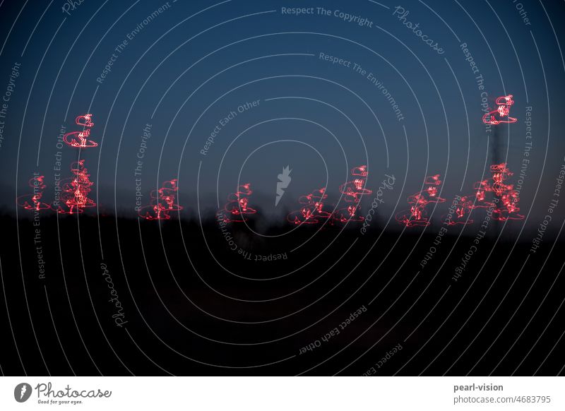 twisted light Dark Abstract background Background picture Light Red blurred Rotation Night motion blur Experimental Movement Distorted