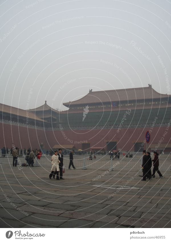 Forbidden City Forbidden city China Temple Red Human being