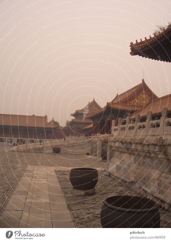 Forbidden City Temple Red Pot Forbidden city China