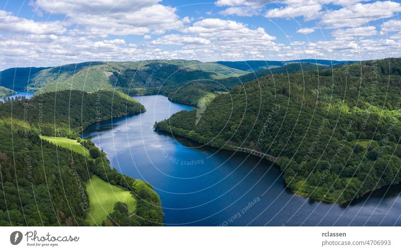 Lake Rursee, Eifel Germany eifel drone lake rursee aerial blue green landscape mountain nature river sky summer tourism travel view water