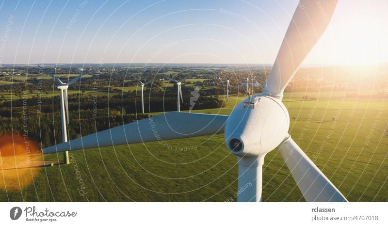 Wind Turbines Windmill Energy Farm turbine alternative windmill blue electric technology electricity energy environment environmental field generator green