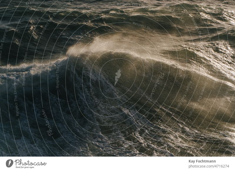 photo of waves of the atlantic ocean backgrounds beauty in nature calm horizon idyllic motion north sea outdoors power in nature scenic sunset tranquil water