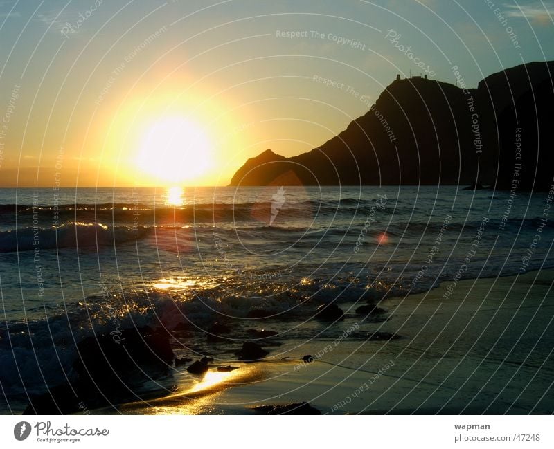 Playa de Monsul Cabo de Gata Spain Sunset Waves Ocean Beach Andalucia playa monsul