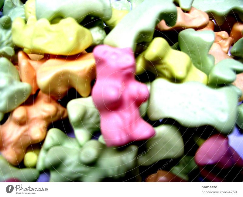 high contrast softbären Gummy bears Candy Pastel tone Sweet soft bear