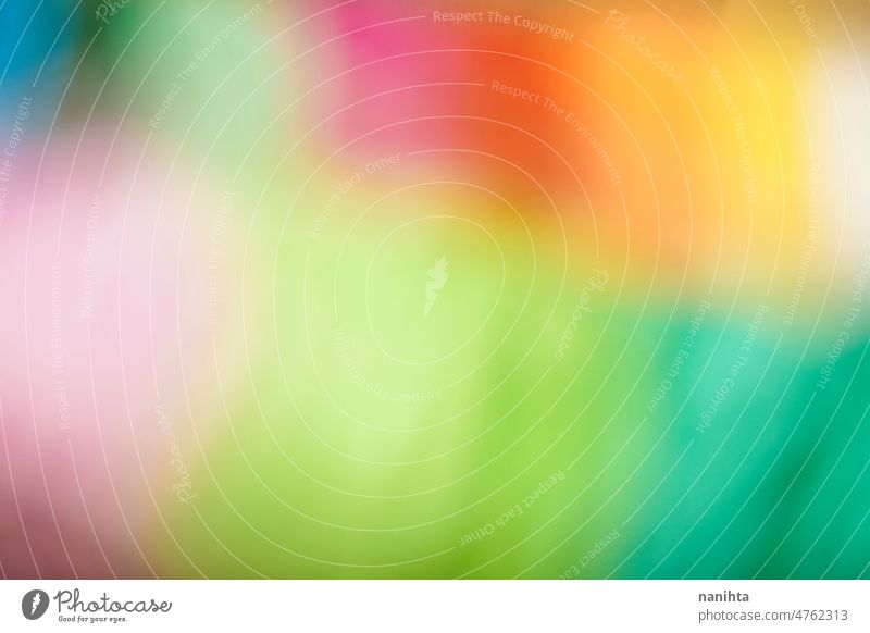 Colorful rainbow and abstract background with vibrant colors colorful creative creativity shapes soft crazy weird joy lines curves blur blurry bokeh wallpaper