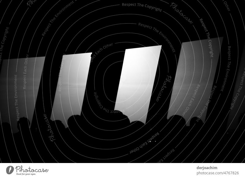 All strive towards the window, towards the light. see Window Architecture Sky Glass Perspective Modern Reflection Building Glas facade Monochrome