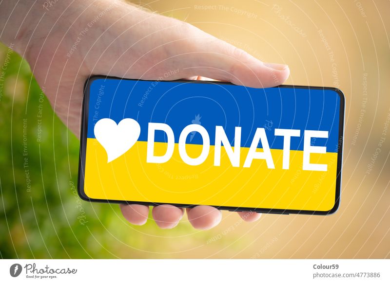 Support for UKRAINE holding giving pray for ukraine hope ukraine flag democracy conflict patriotism crisis independence money no war donation help support