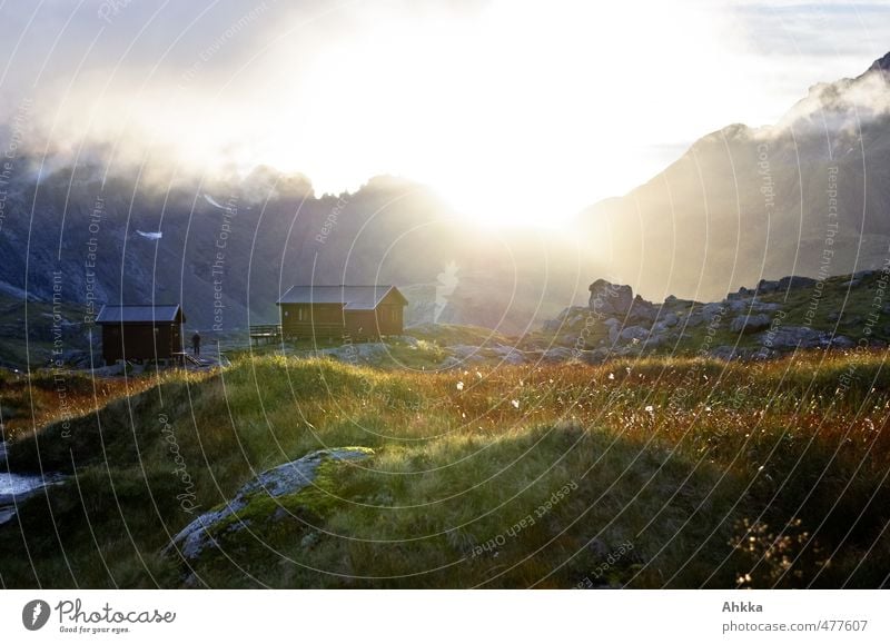 Lofoten VI Harmonious Senses Calm Mountain Hiking Nature Landscape Peak Hut Adventure Loneliness Uniqueness Apocalyptic sentiment Relaxation Experience Eternity