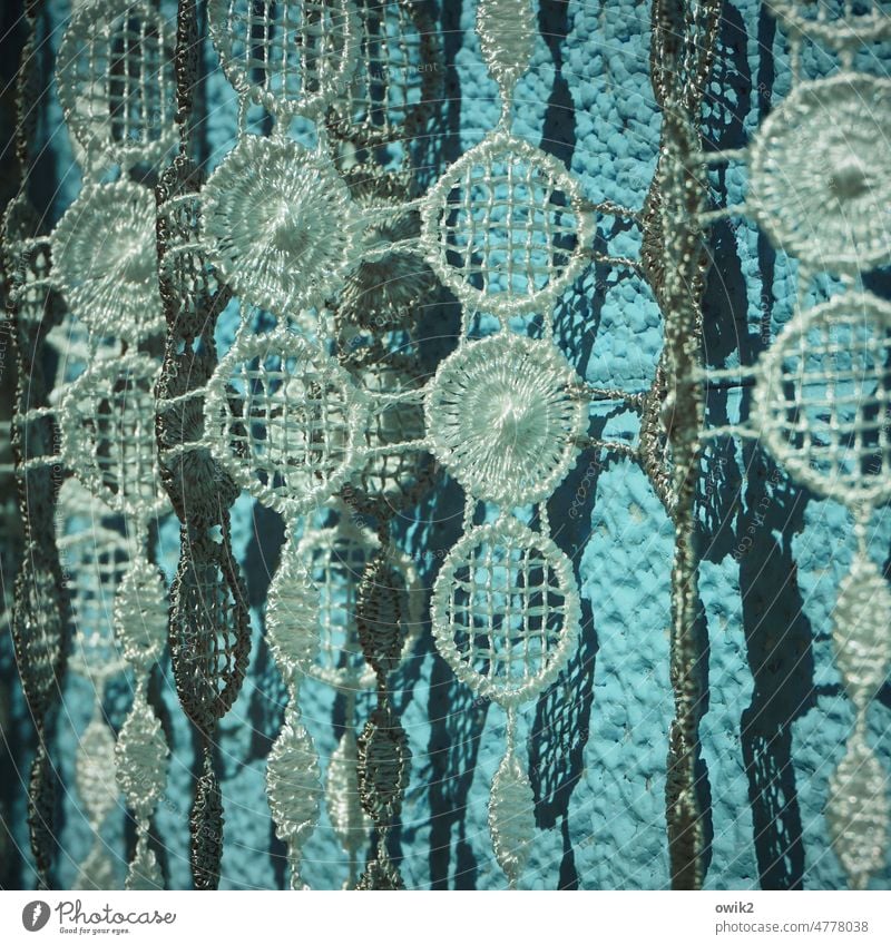 jewels Decoration Pattern Muddled Cloth element structure Close-up Bluish decorations textile Material texture Ornament Arrangement Design Modern Art