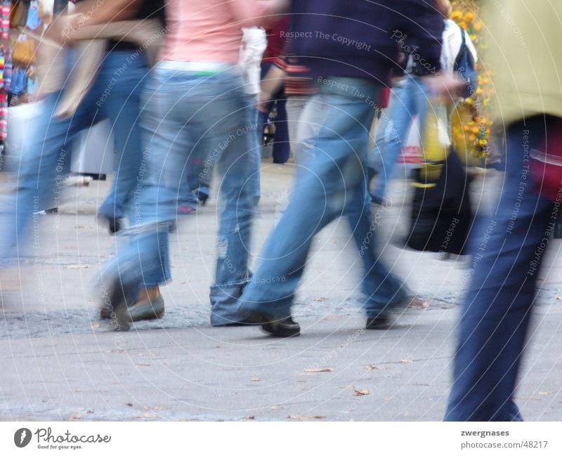 shopping Store premises Town Haste Stress Human being Walking Legs Speed