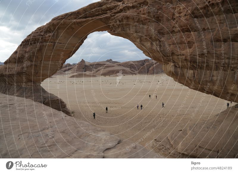 in the kingdom of saudi arabia scenic ruins monument antique geology art carved madain saleh tombs middle east culture nabatean kingdom oasis park petra ksa