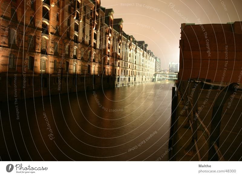 Hamburg Speicherstadt Old warehouse district Building Water