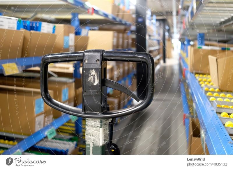 Inside a logistics and distribution warehouse business cargo delivery distribution center factory industrial industry interior just in time delivery