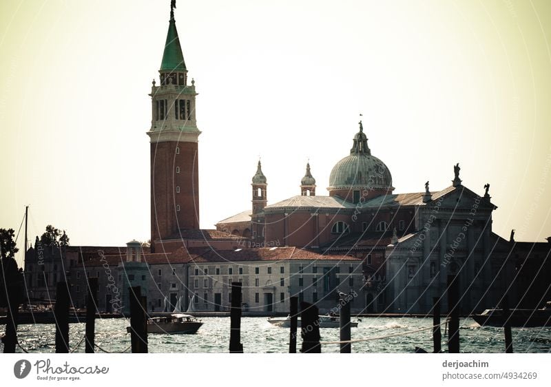 V e n e d I g.  On a small island i the lagoon of Venice is the Benedictine abbey with church of San Giorgio Maggiore . A unique architecture. Architecture