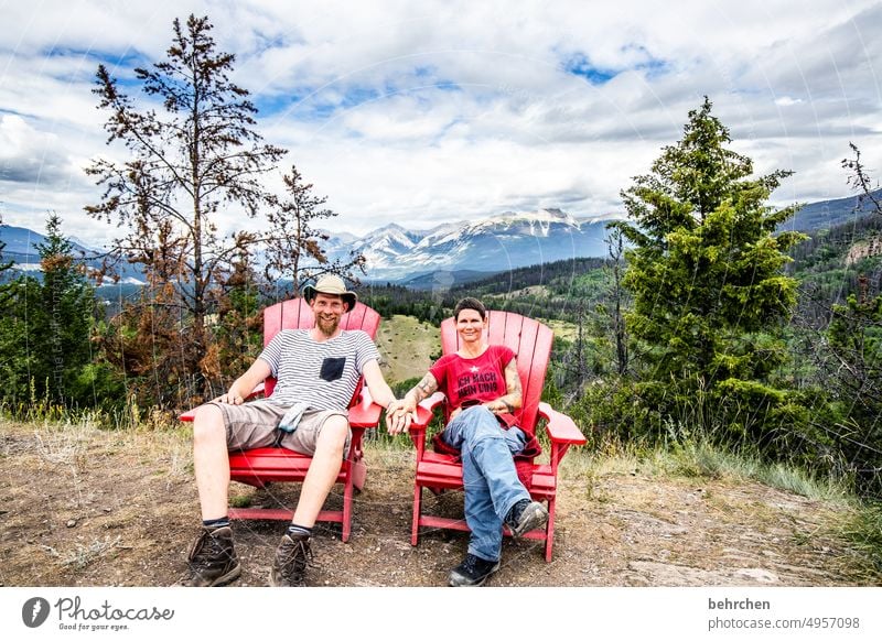 friendship | and love portrait Sunlight Day Exterior shot Colour photo Congenial Crazy Funny Tattoo Love Together Contentment Happiness Happy Joy Laughter