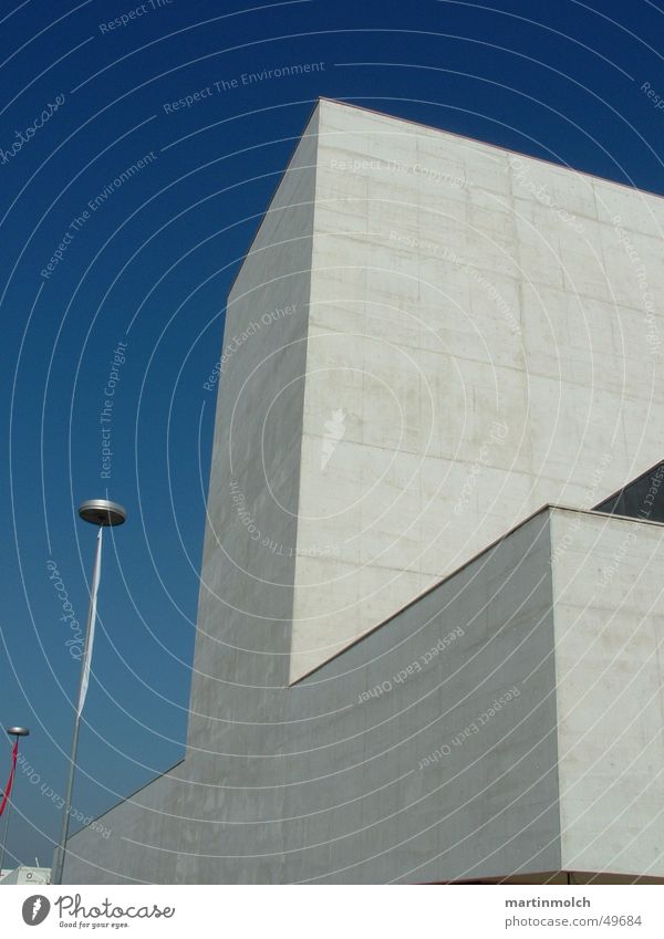 buildings Building Concrete Lisbon Portugal Sky Blue Clarity Trade fair