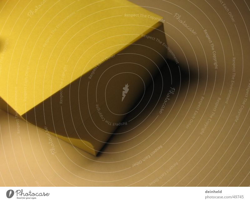 Yellow note Curved Piece of paper Work and employment Planning Desk Workplace Task Macro (Extreme close-up) Close-up Communicate yellow note yellow notes todo