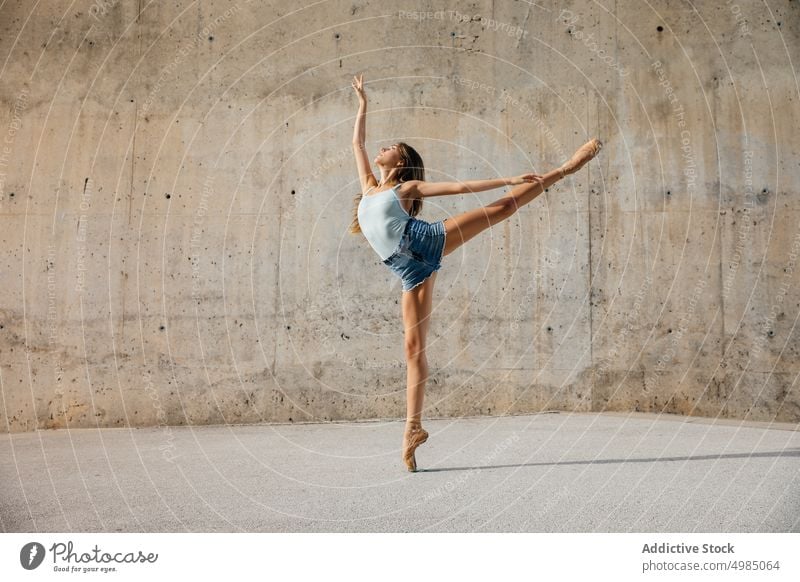 Professional Woman Ballet Dancer ballet dancer city ballerina woman street lady art barcelona dress beautiful beauty young female person girl caucasian outdoor