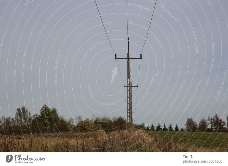 Poland energy Energy Europe Sky Exterior shot Landscape Deserted Industry Colour photo Electricity pylon Energy industry Technology High voltage power line