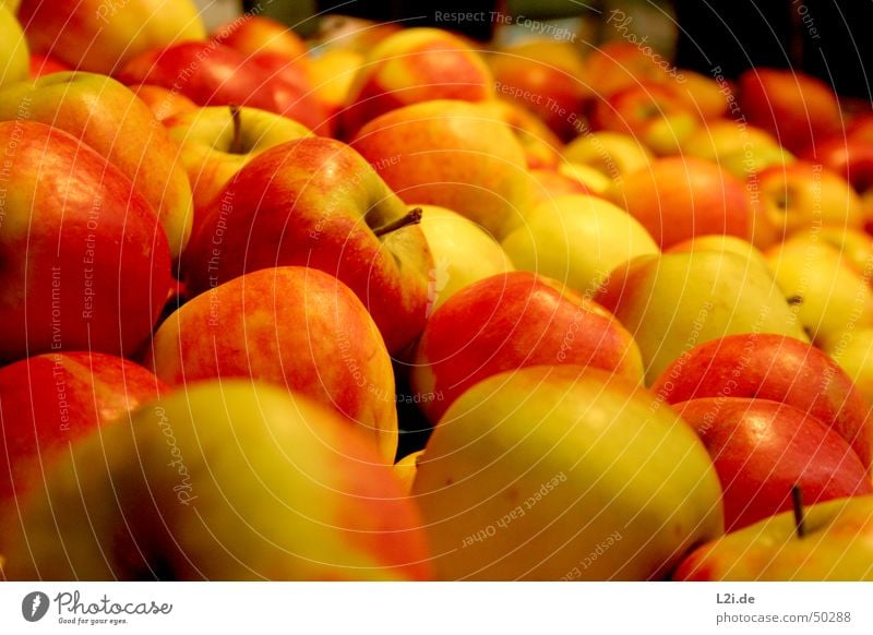 apples Healthy Red Yellow Green Brown Light Kitchen Round Apple Nature Fruit Nutrition