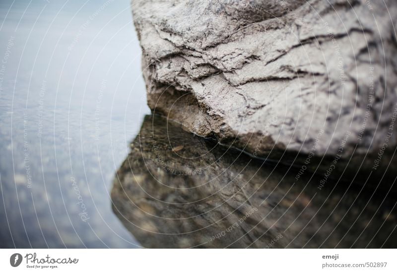 structure Environment Nature Water Sea bed Lake Stone Wet Blue Surface Surface structure Colour photo Subdued colour Exterior shot Close-up Deserted Day