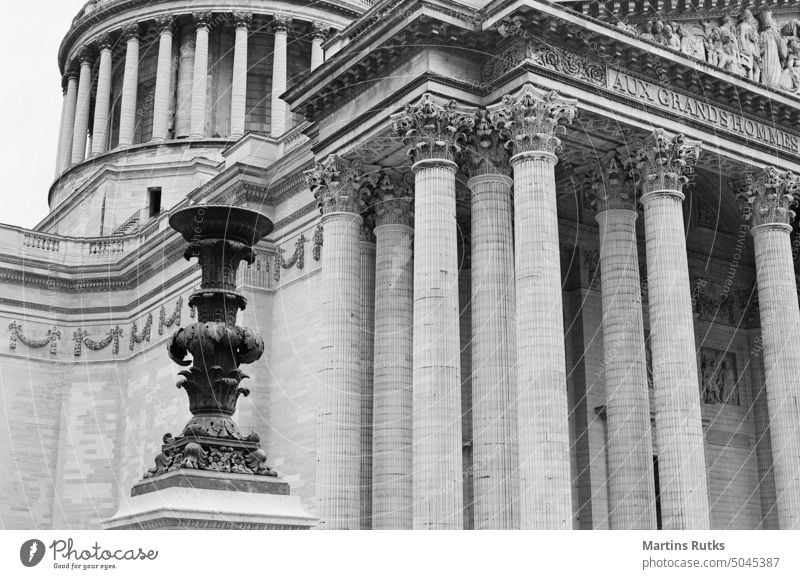 Paris Pantheon architectural elements paris france column pantheon architecture building landmark arts district order ornate quarter capital history renaissance